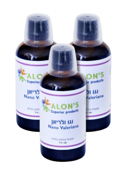 ננו ולריאן בטכנולוגיה אולטרסונית לפרקינסון (100 מ"ל)