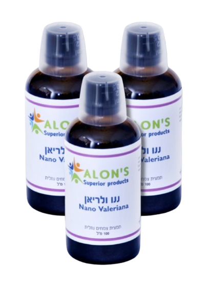 ננו ולריאן בטכנולוגיה אולטרסונית לפרקינסון (100 מ"ל)
